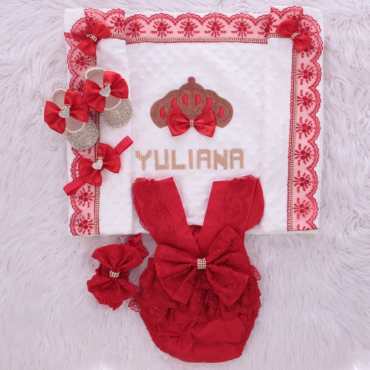 Scarlet Princess Baby Set