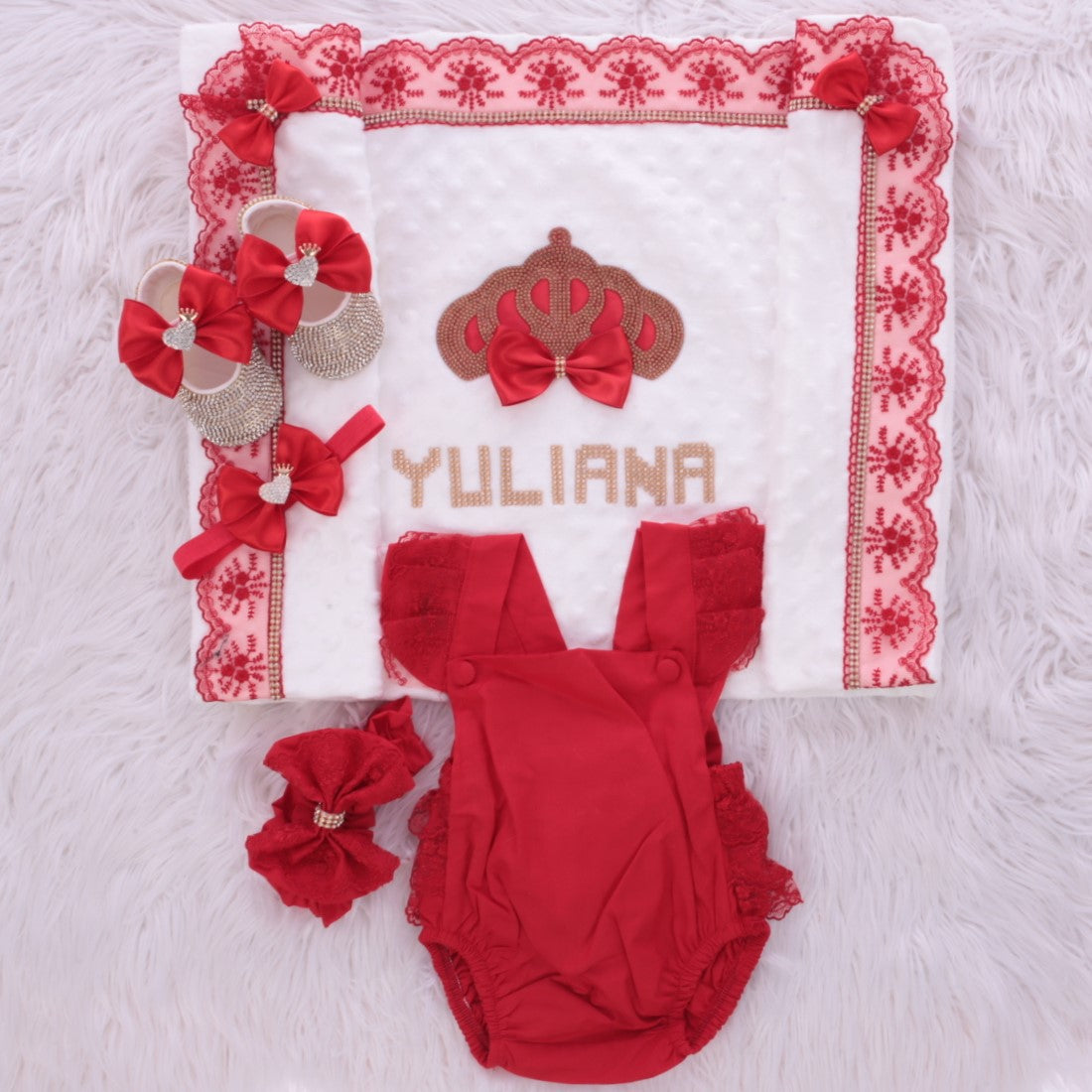 Scarlet Princess Baby Set