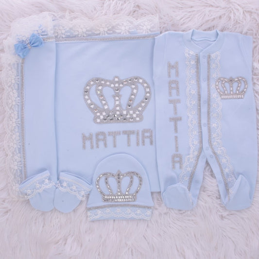 Blue Prince Gala Outfit Set