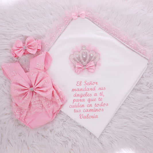 Heavenly Guardian Pink Blessing Set