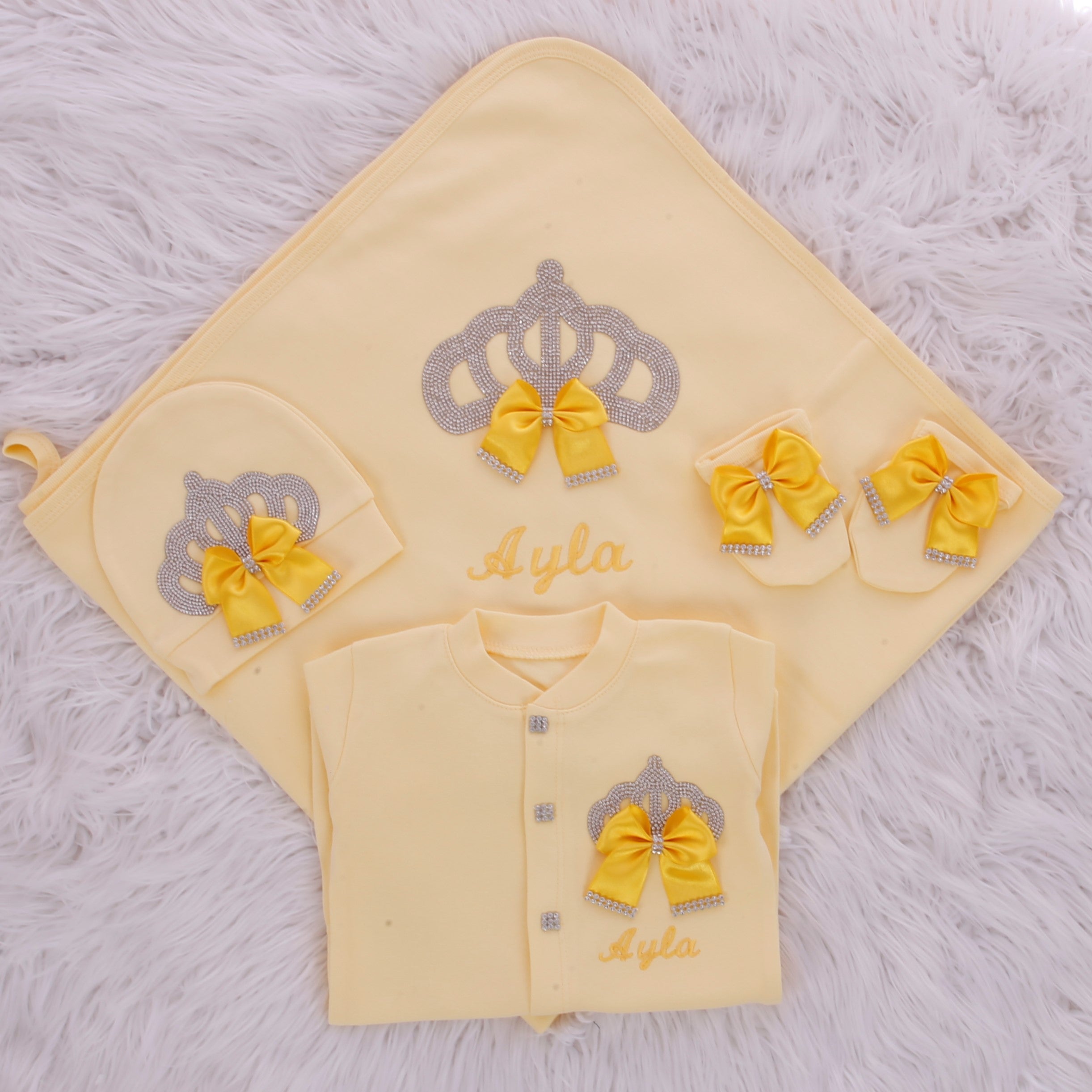 Gorgeous Yellow Princess Keepsake Set