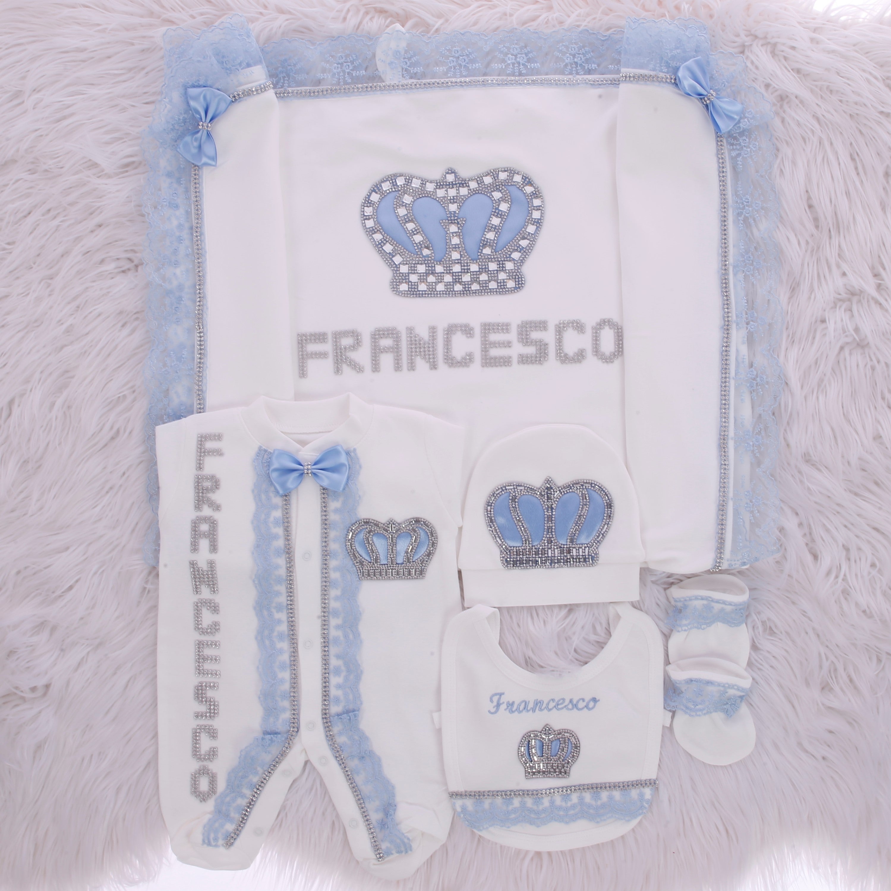 Adorable Newborn Prince Deluxe Set