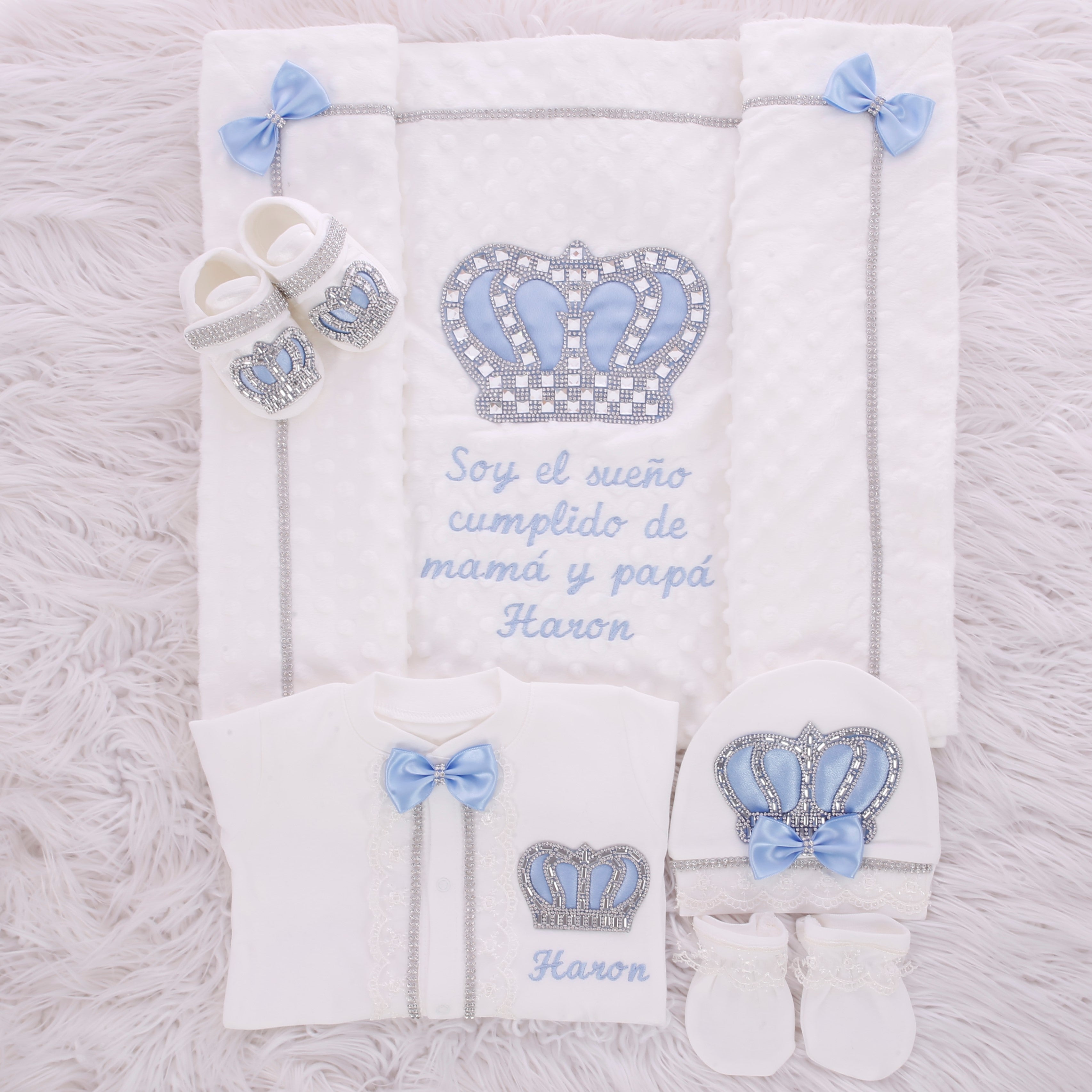 Dreamy Blue Baby Set