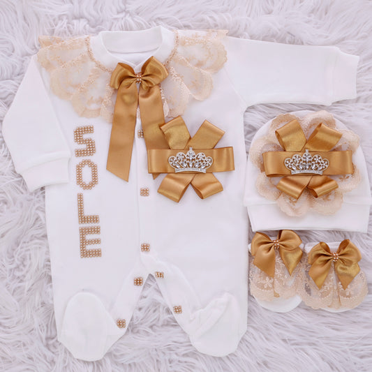 Glittering Grace Baby Girl Set