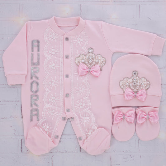 Pink Infant Bliss Charm Set