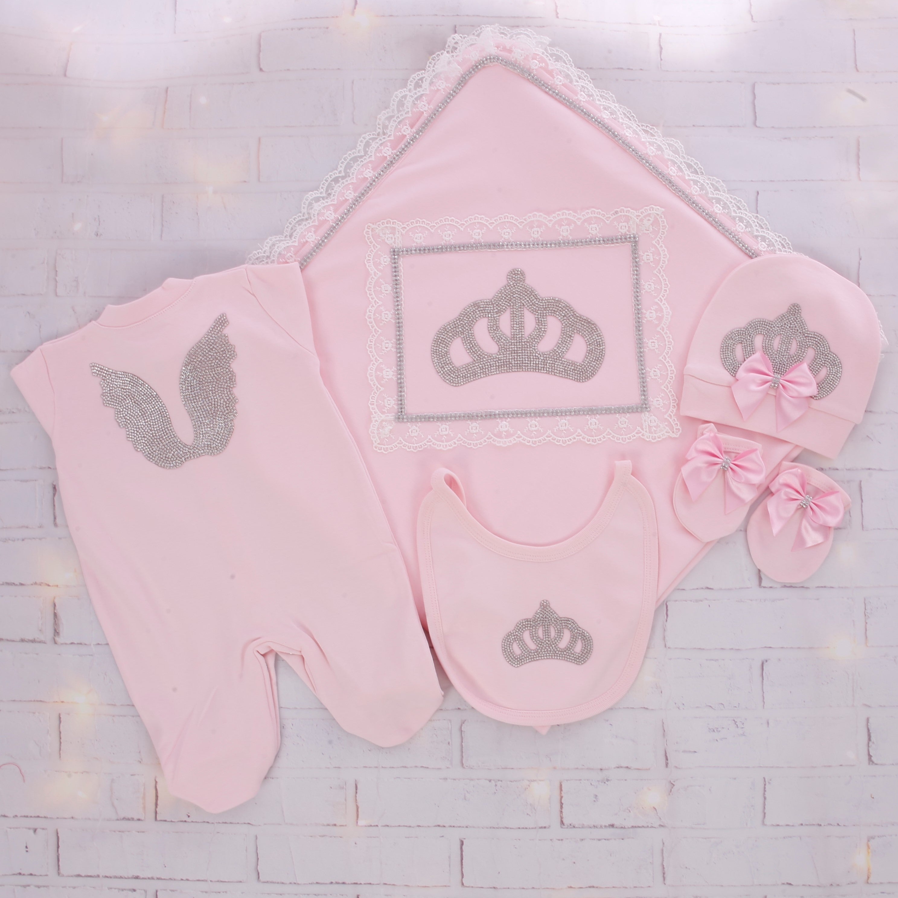 Baby Pink Glamour Luxury Set