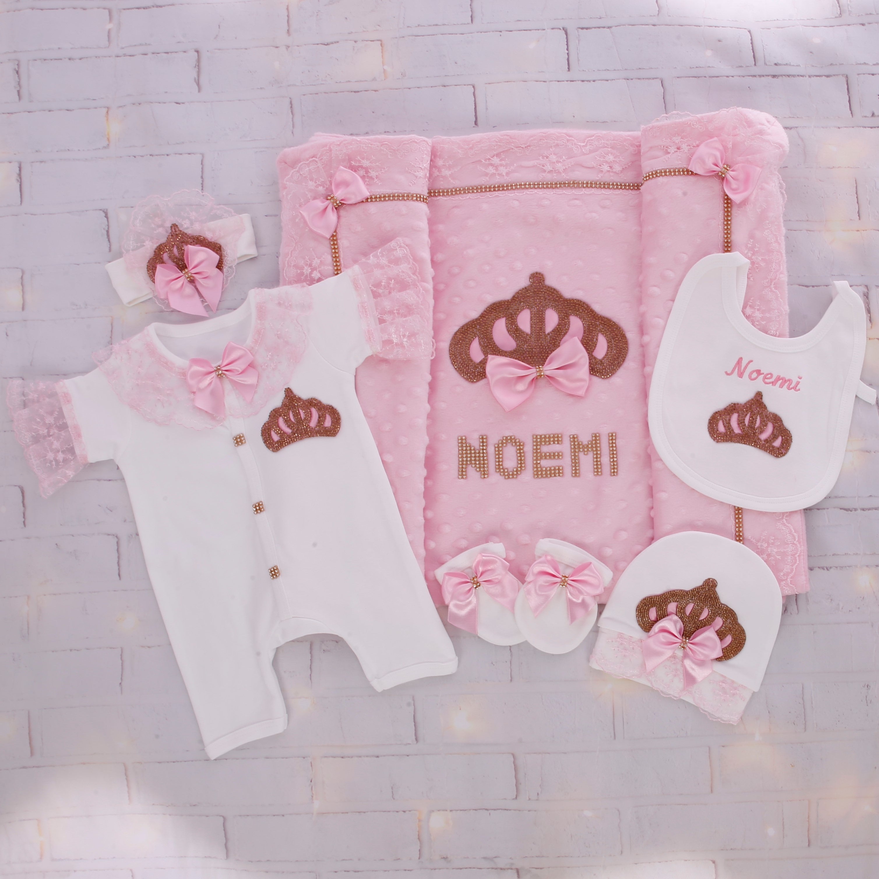 Princess Beauty Baby Girl Set