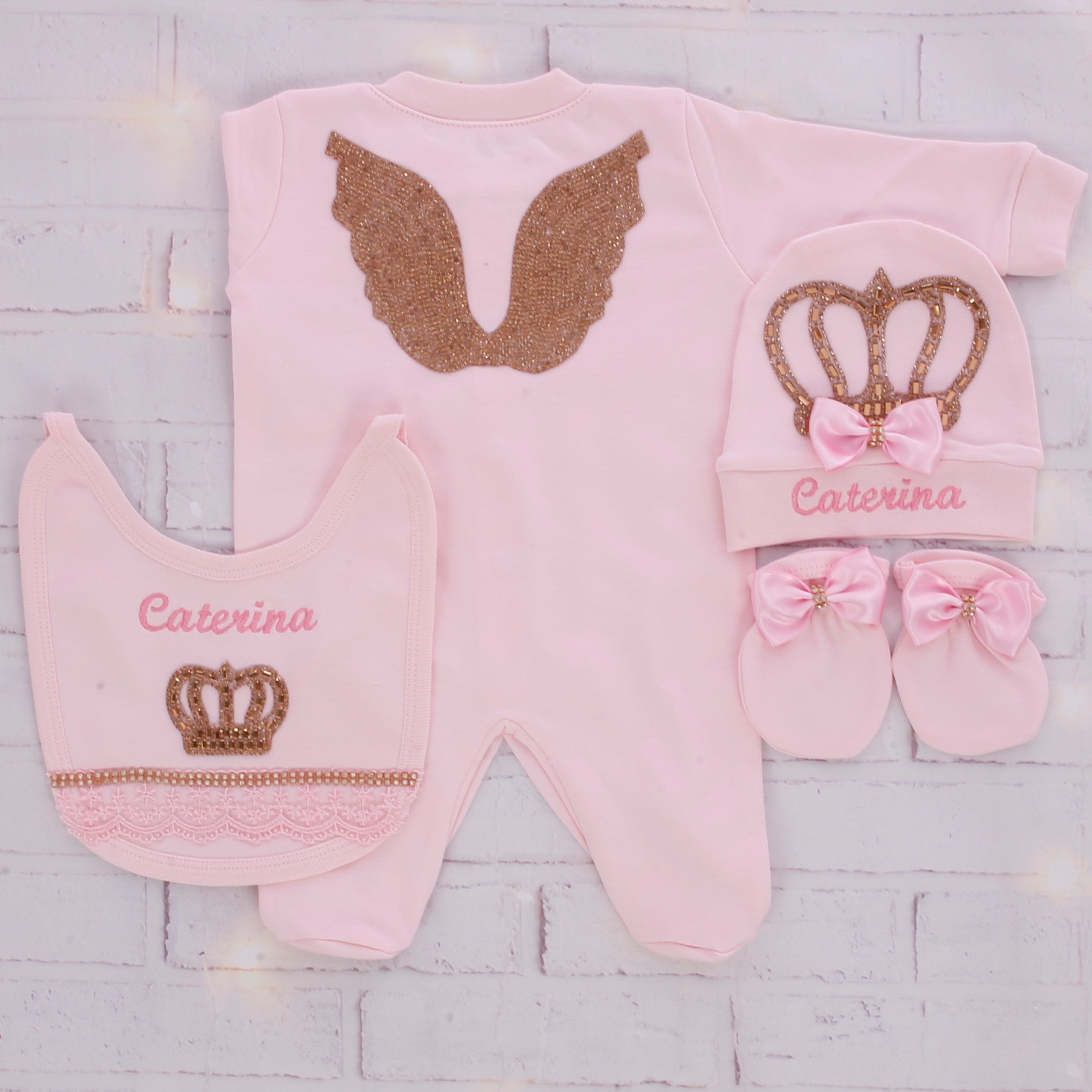 Princess Radiance Petal Baby Girl Set