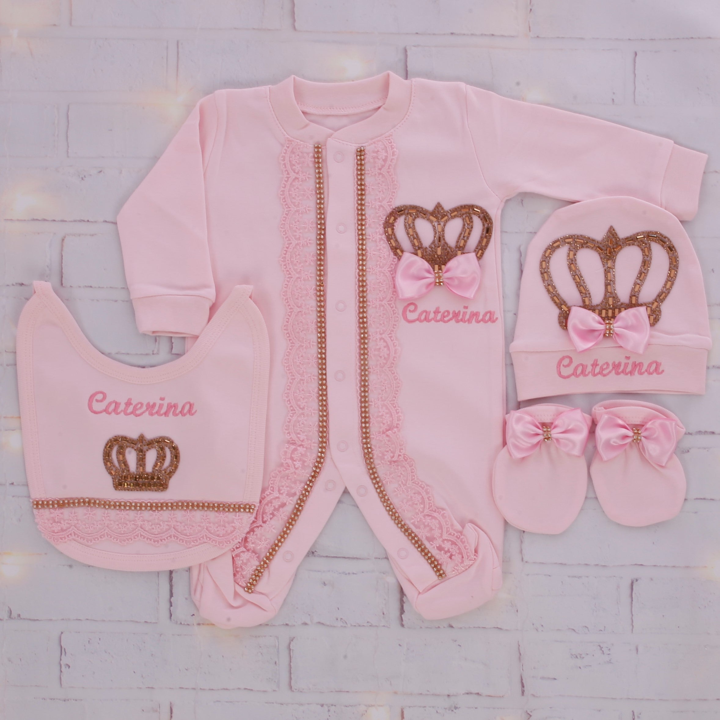 Princess Radiance Petal Baby Girl Set