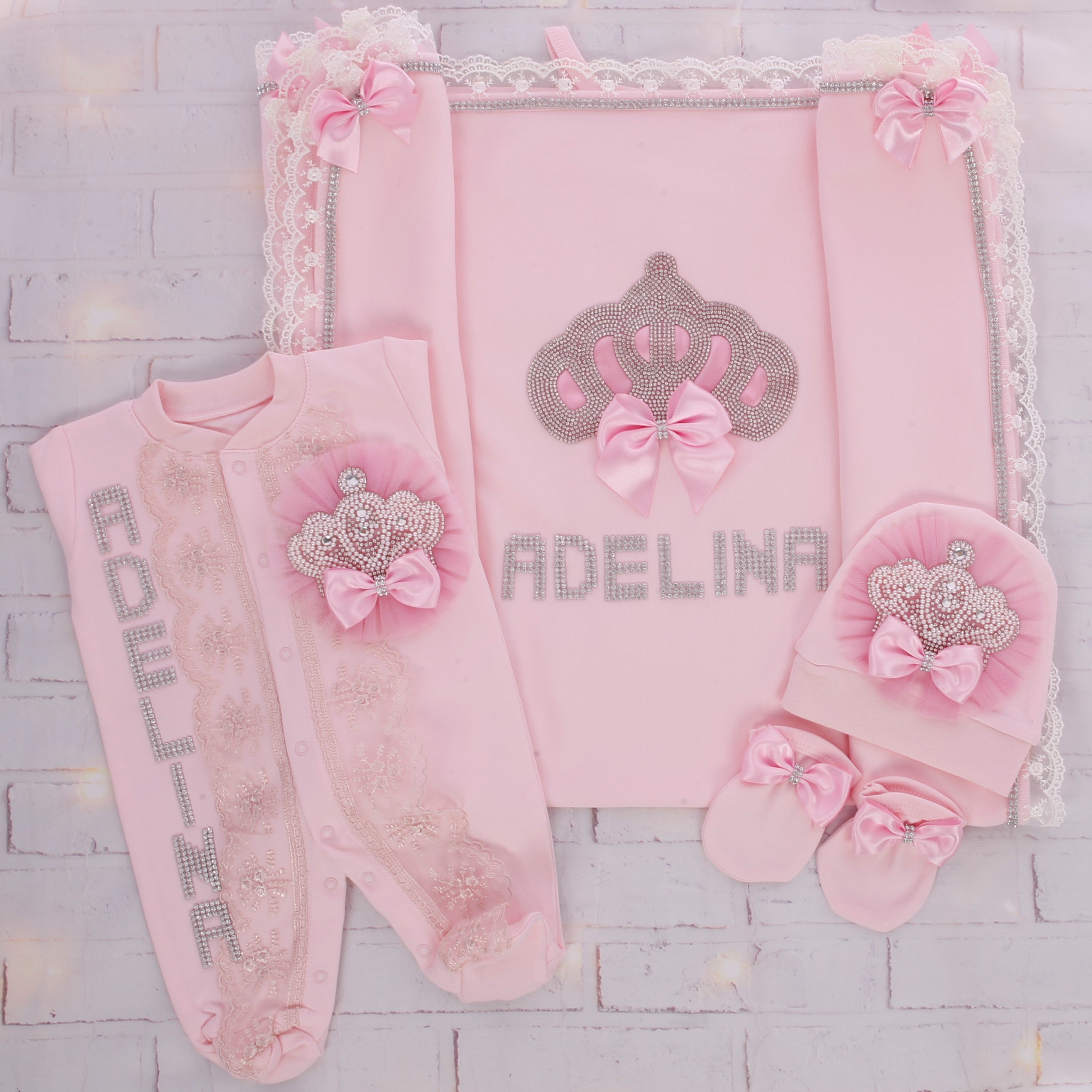 Majestic Rose Baby Girl Set