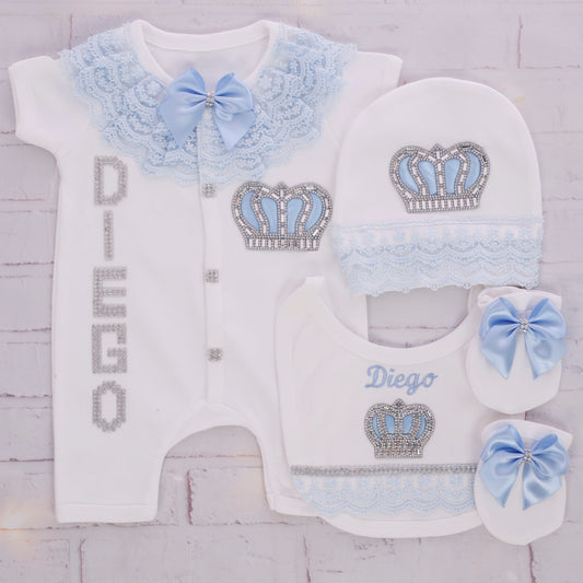 Majestic Azure Bliss Baby Set