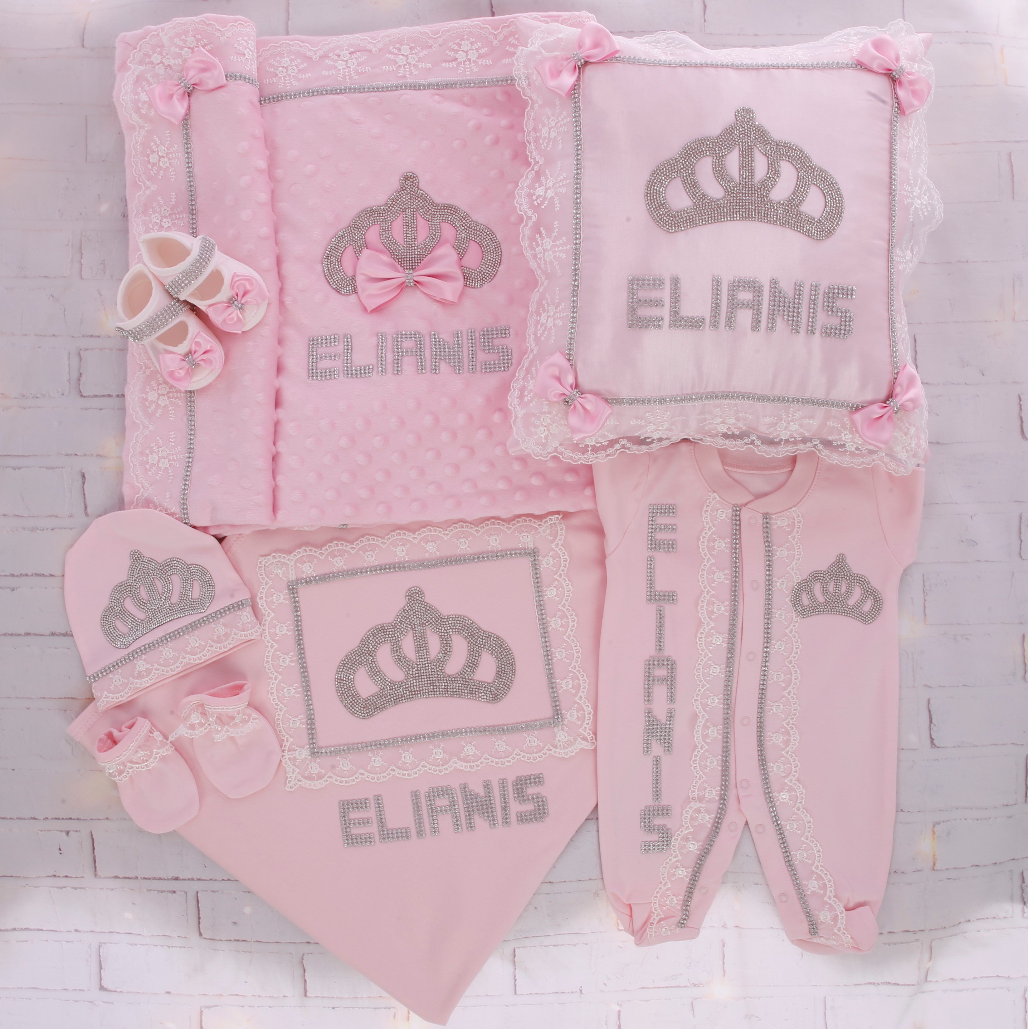 Princess Pink Charm Set