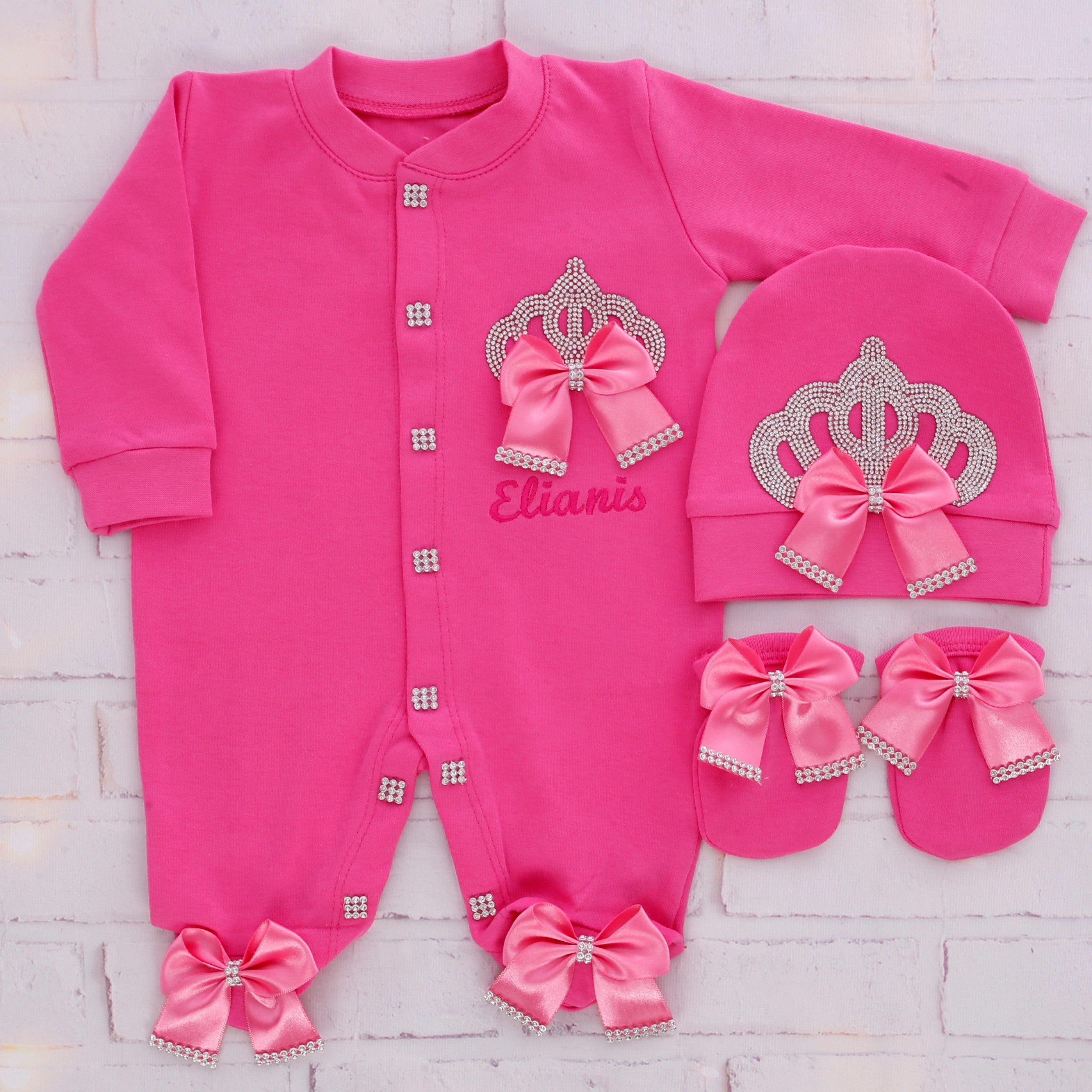 Ensemble bébé fille Regal Pink Elegance