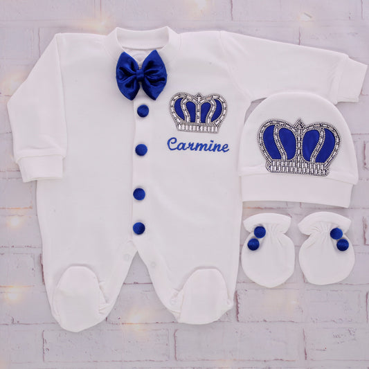 White & Blue Bliss Grace Set