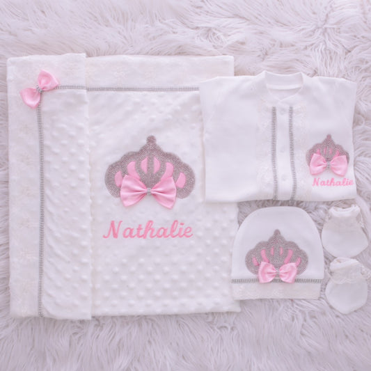 Elegance in Bloom Baby Set