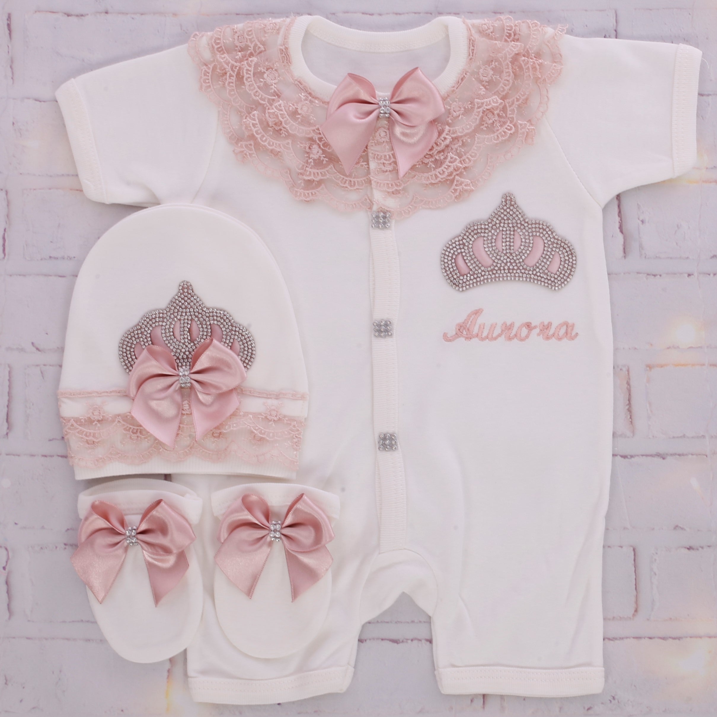 Gorgeous Pink Angel Majesty Jewel Set