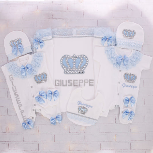 Adorable White & Blue Majesty Jewel Set