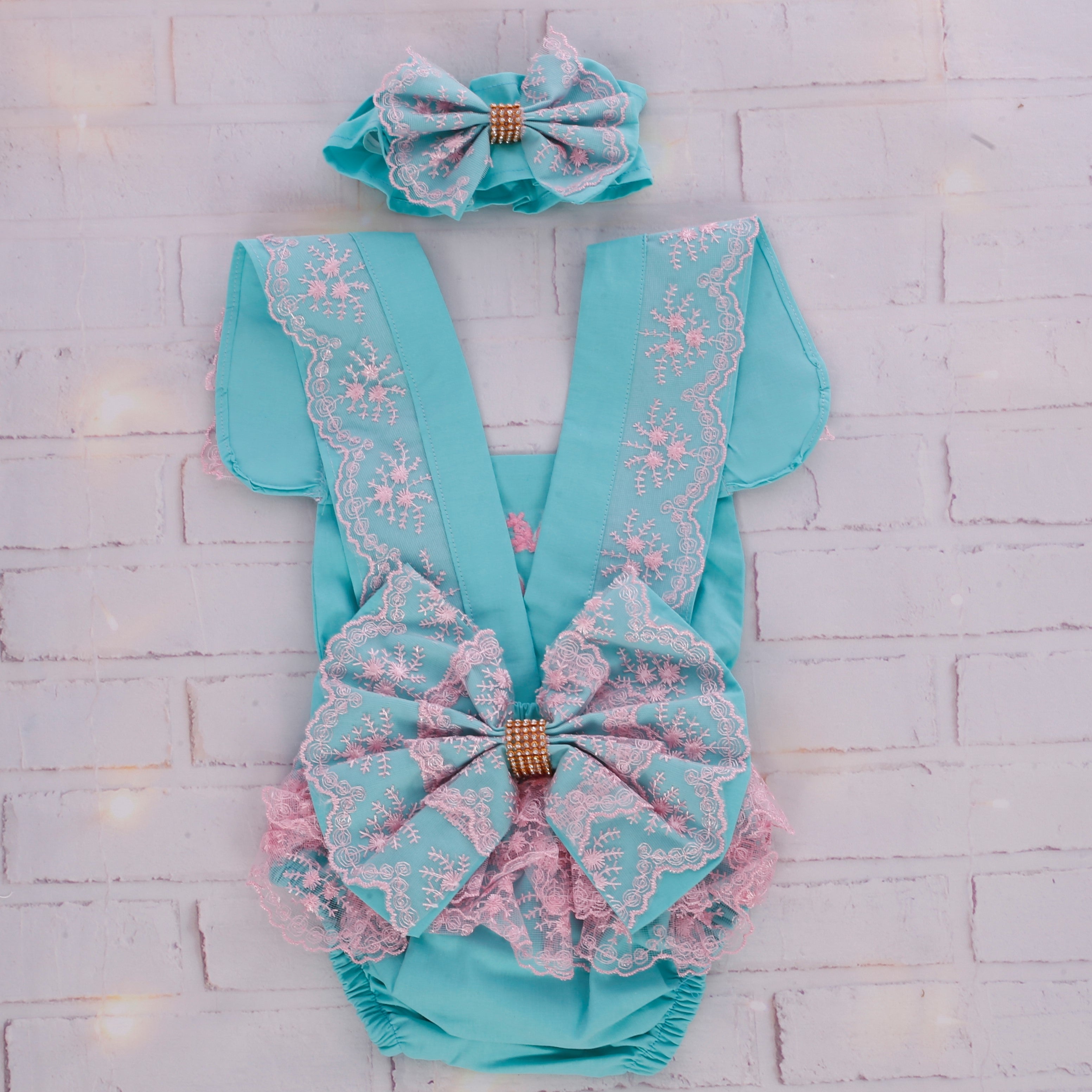 Adorable Turquoise Princess Set