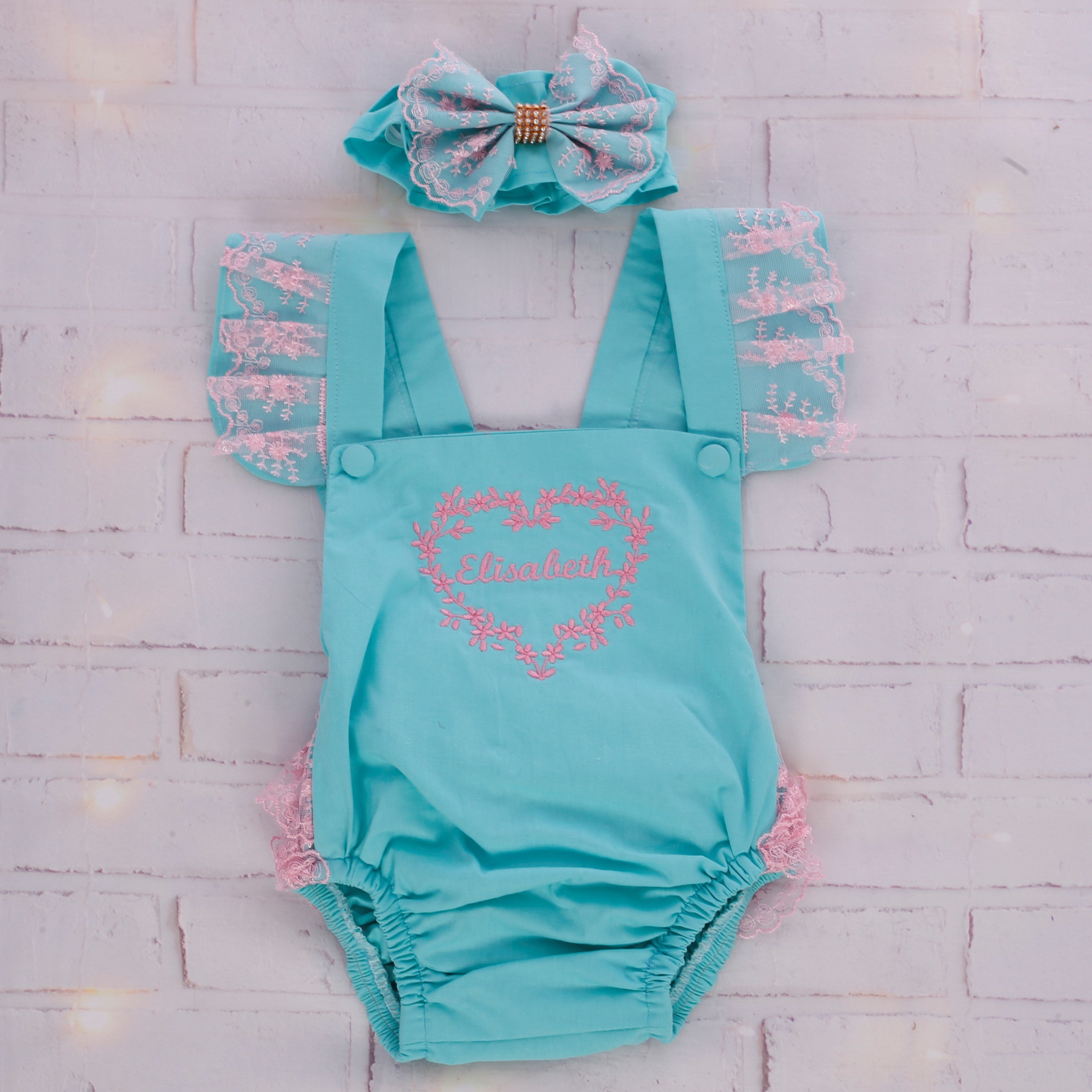 Adorable Turquoise Princess Set