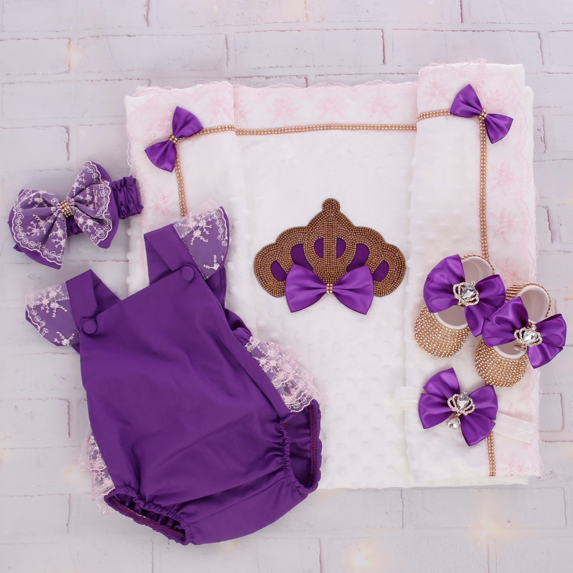 Elegant Purple Royalty Set