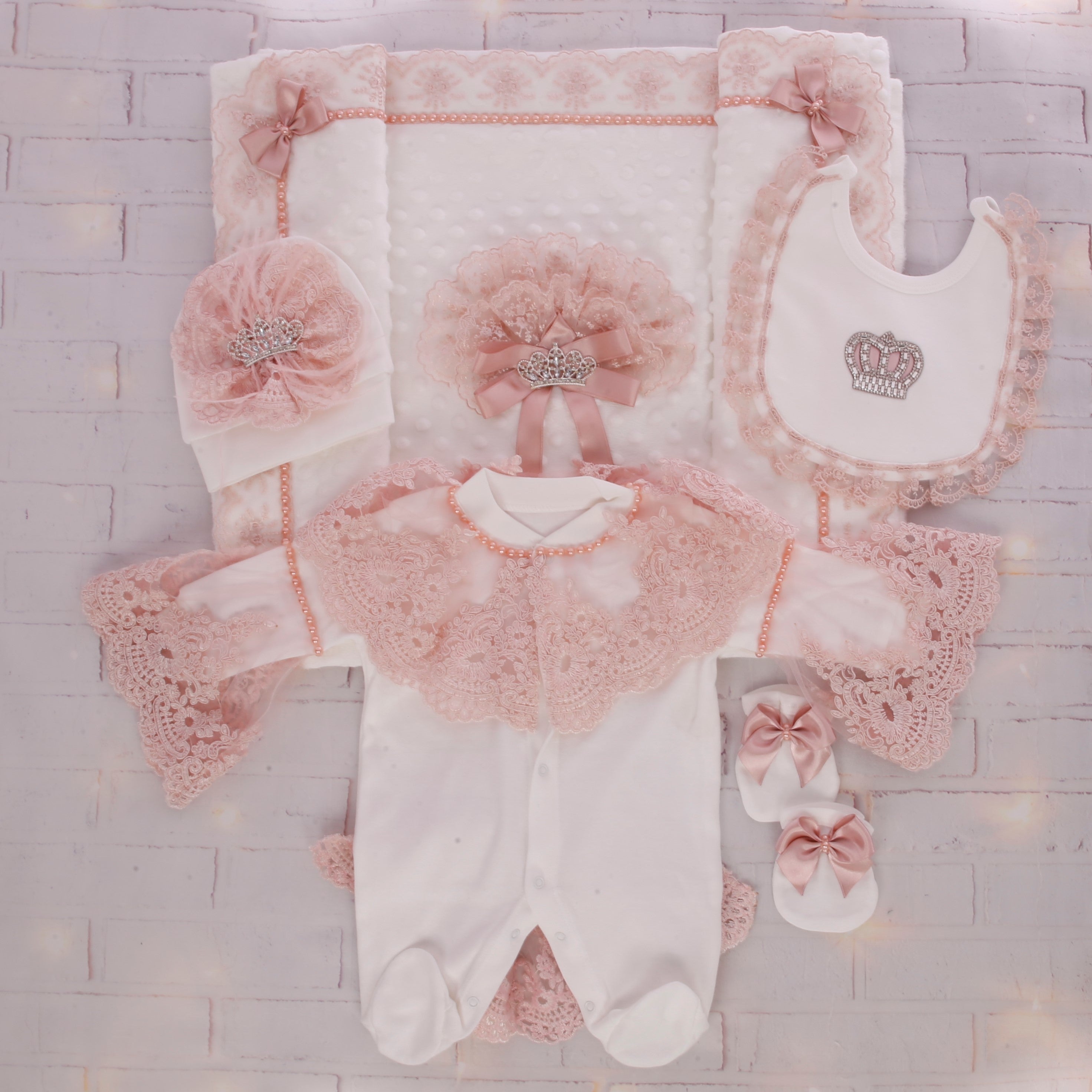 White and Pink Princess Glory Set