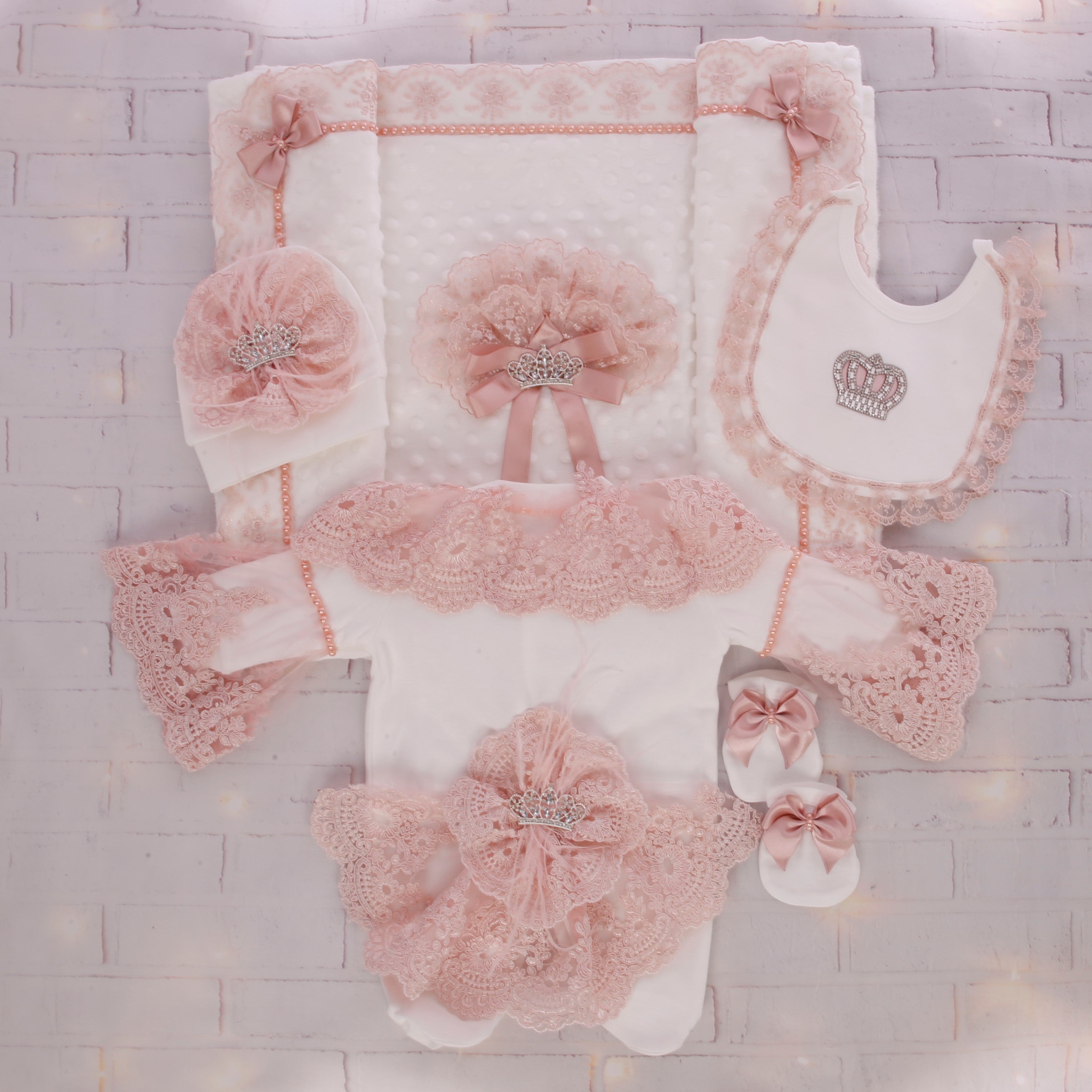 White and Pink Princess Glory Set