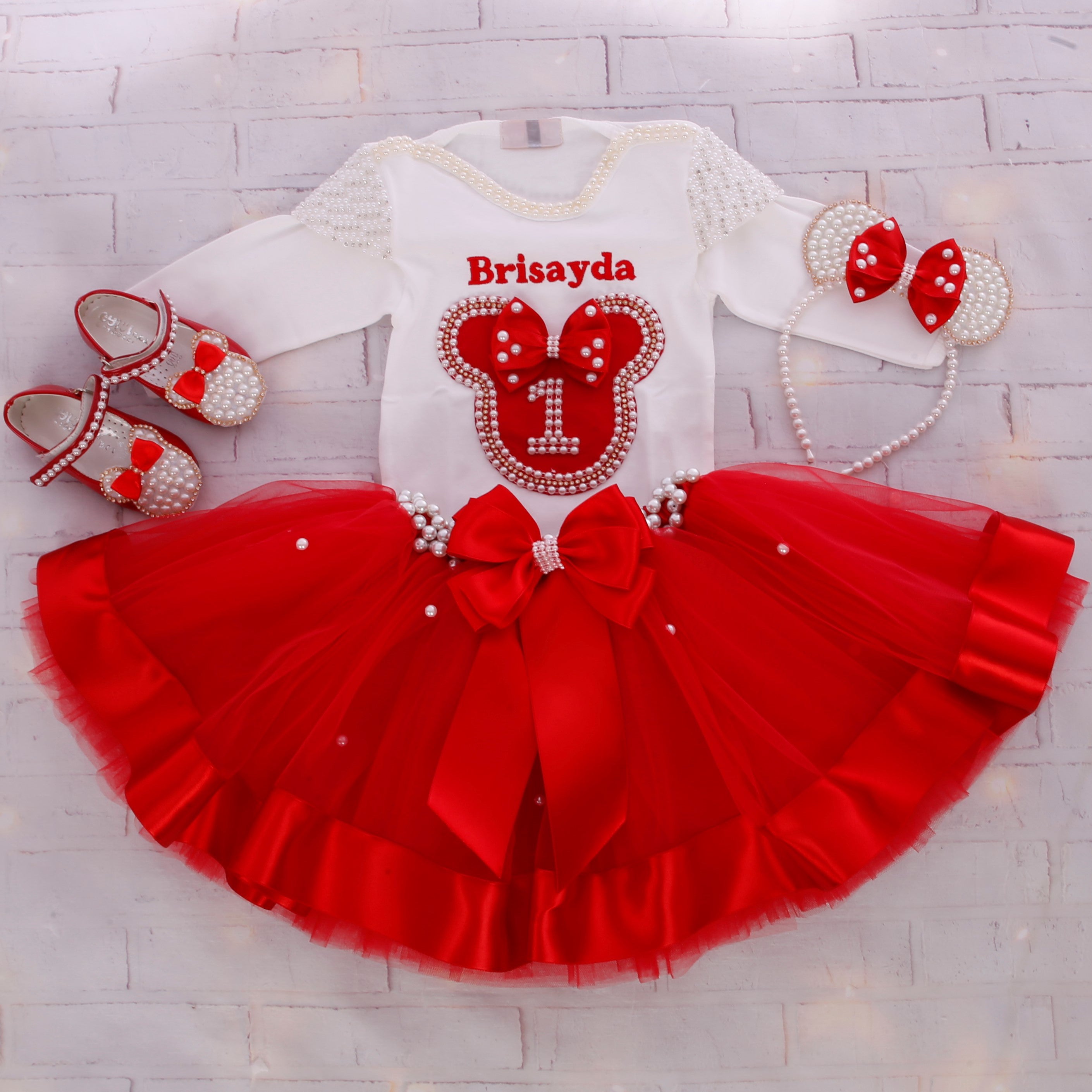 Little Star Red Birthday Set