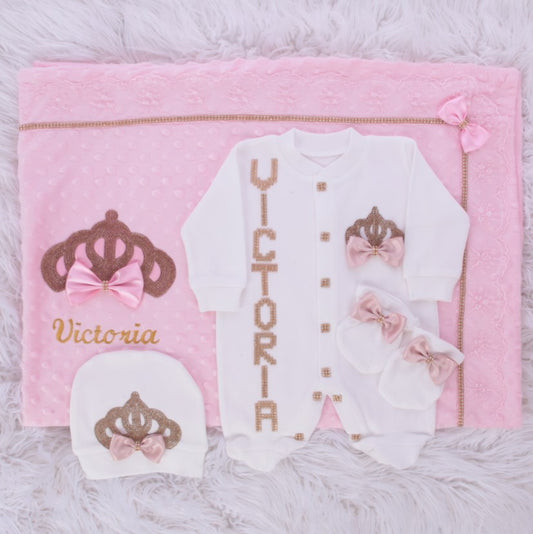 Crowned Pink Elegance Set