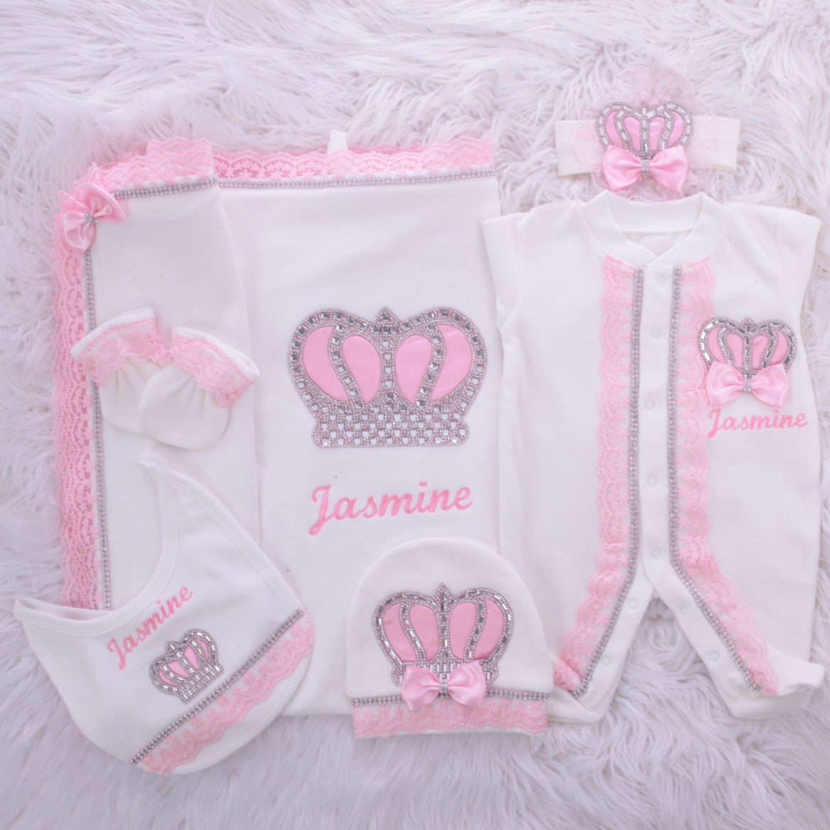 Princess Charm Layette Set