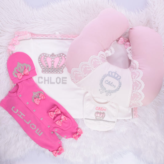 Conjunto de princesas de la perfección rosa 