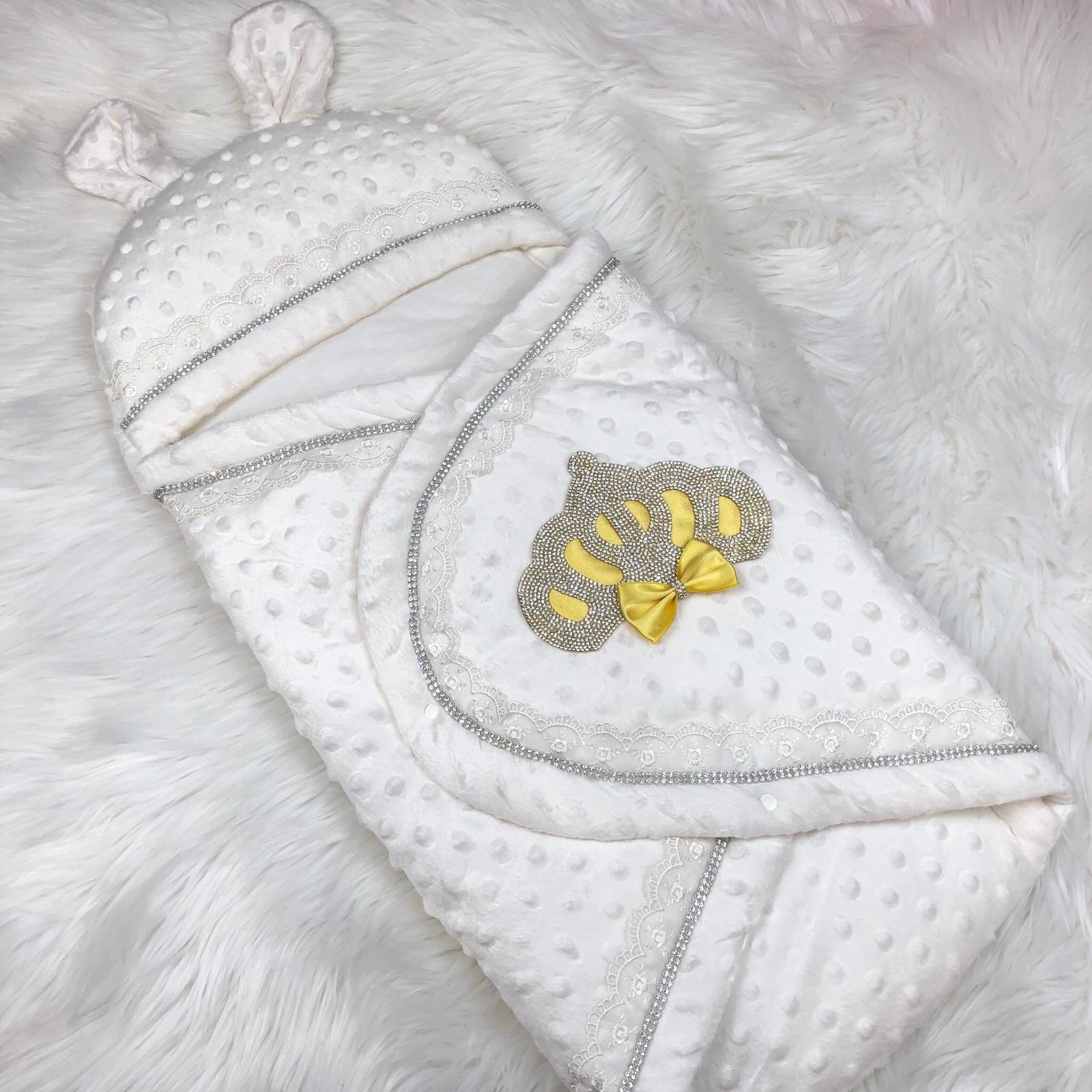 Golden Crown Baby Swaddle