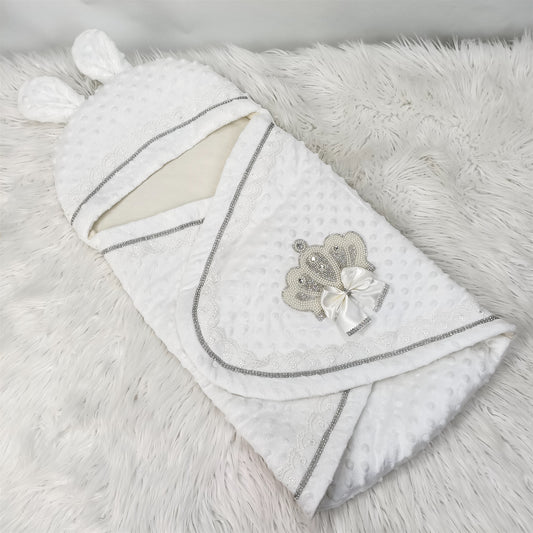 Crown & Bow Baby Swaddle