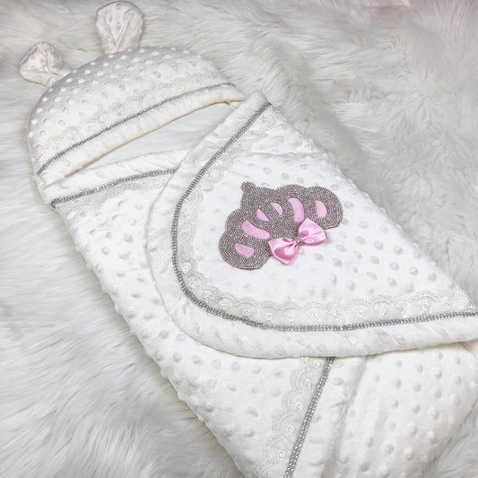 Pinky Princess Charm Swaddle