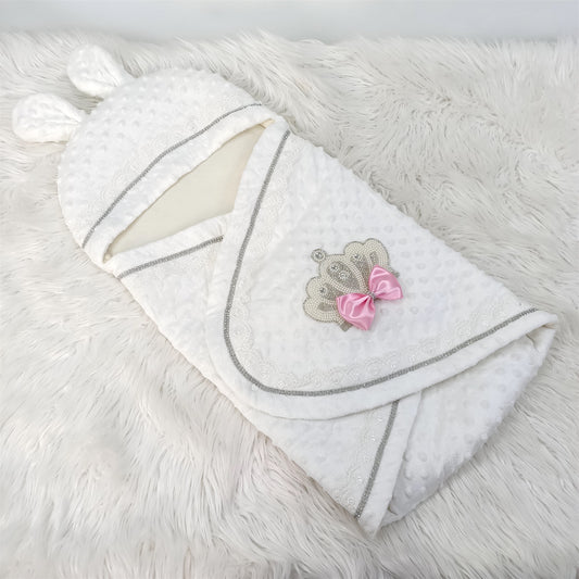 Gorgeous Bow Princess Pink Swaddle