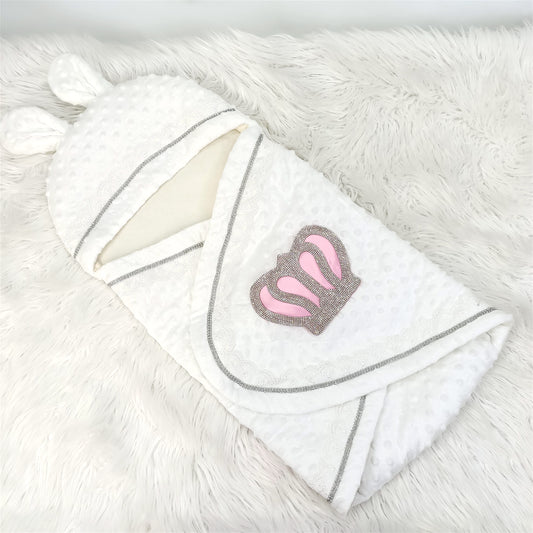 Cute Pink Princess Bow Swaddle