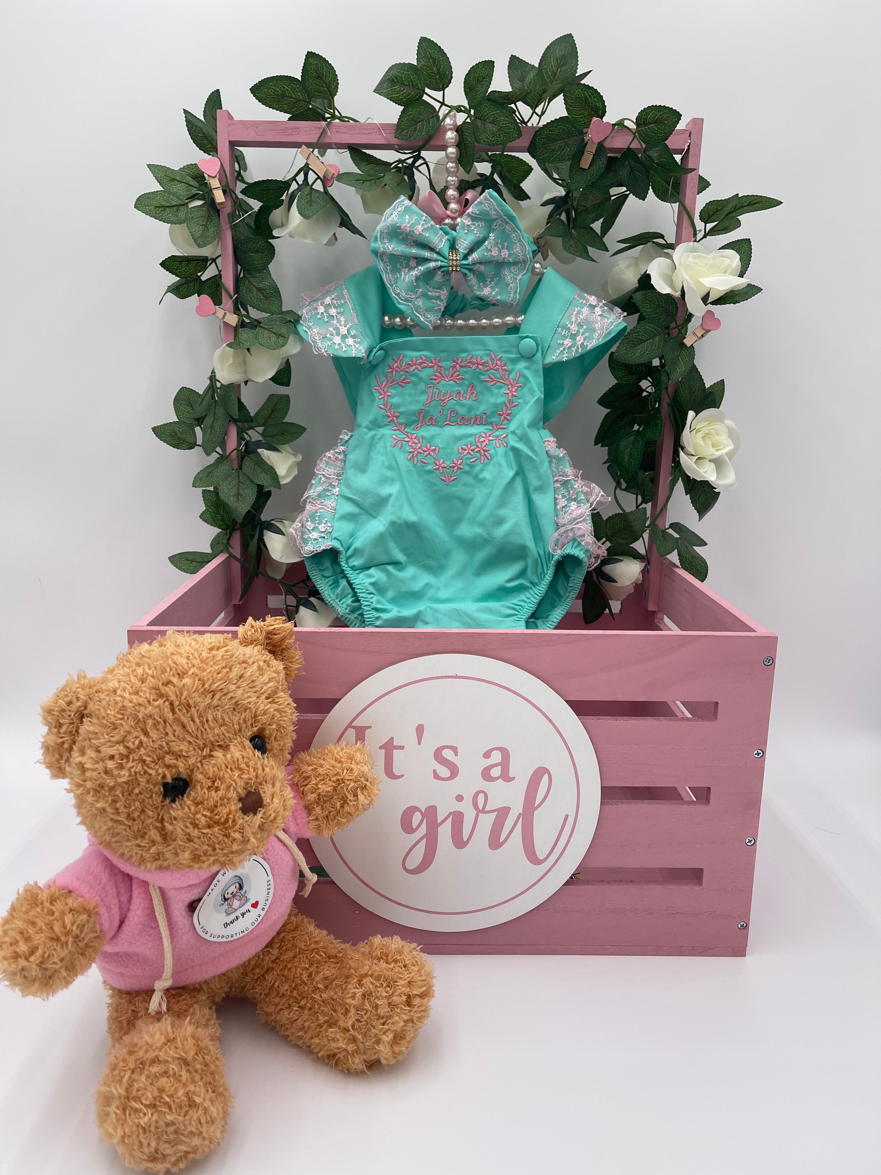 Adorable Turquoise Princess Set