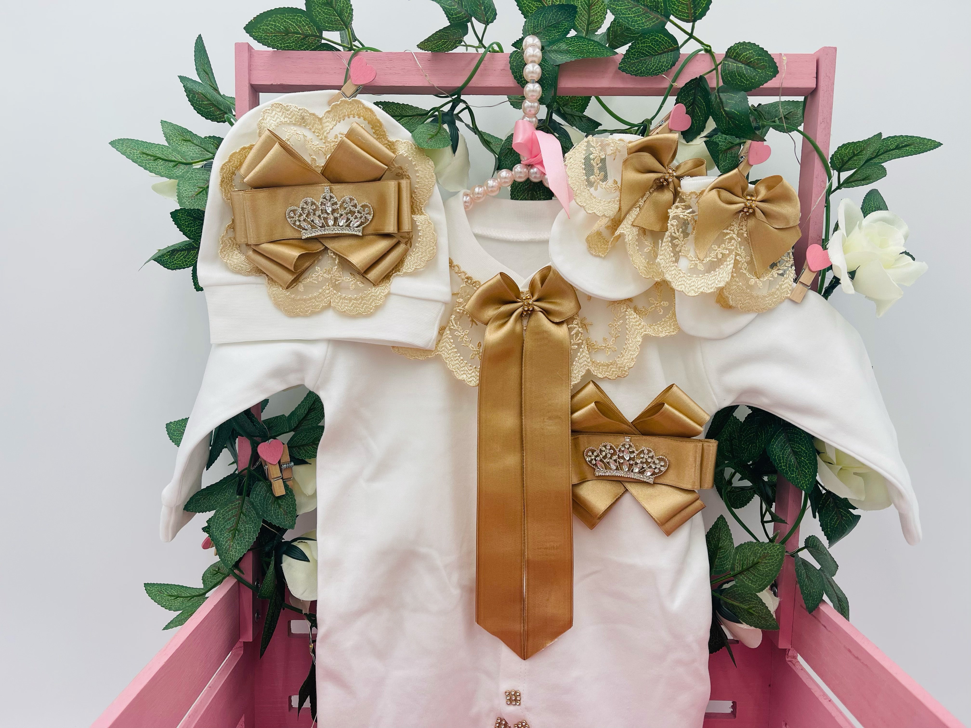 Glittering Grace Baby Girl Set