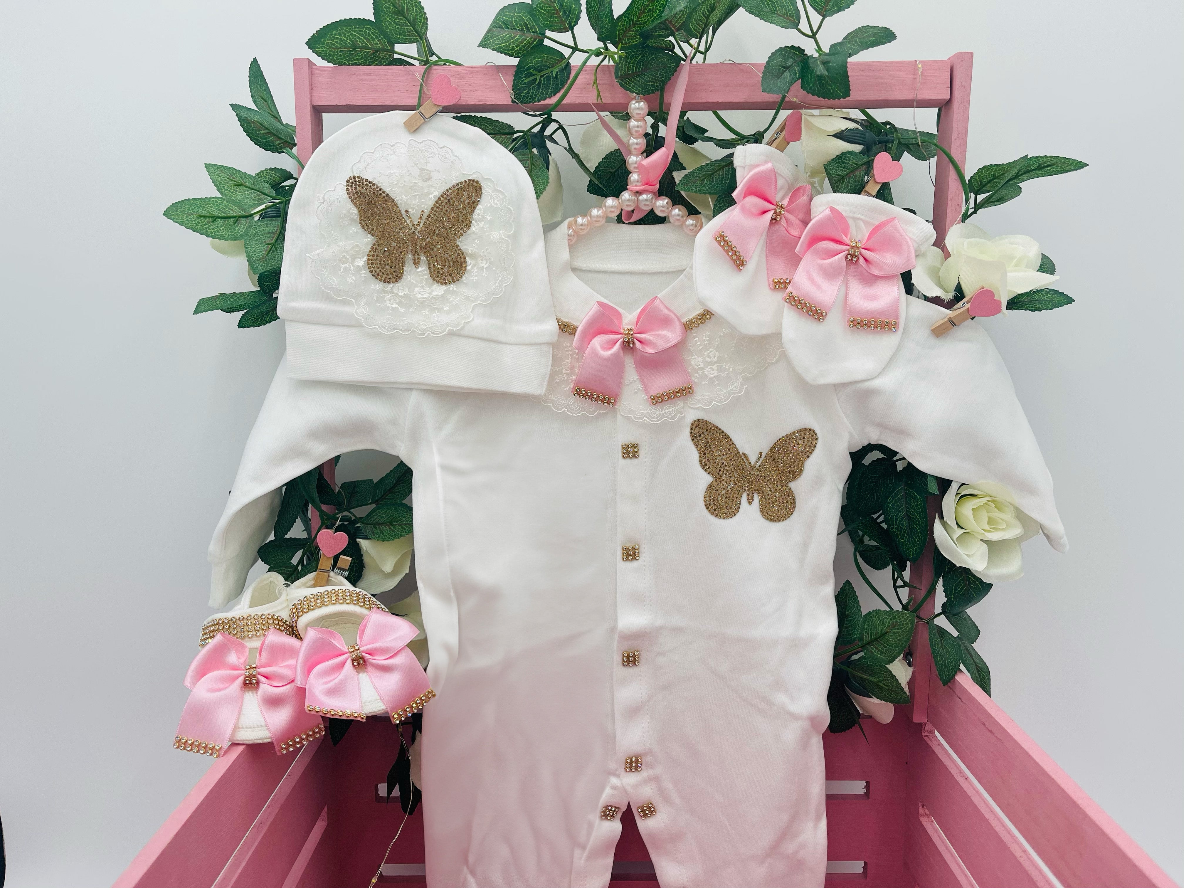 Pink Bliss Baby Girl Set