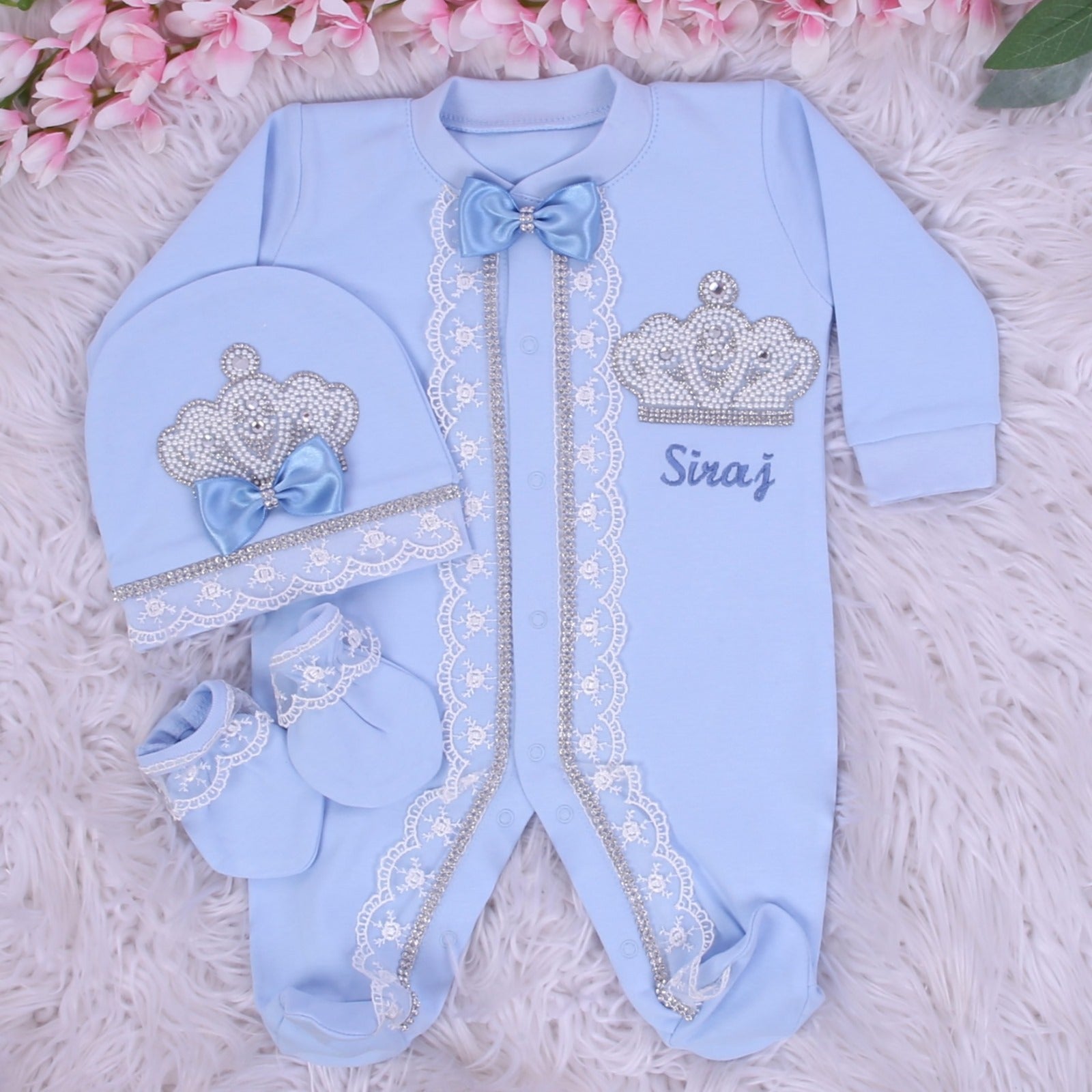 Infant Noble's Blue Elegance Collection