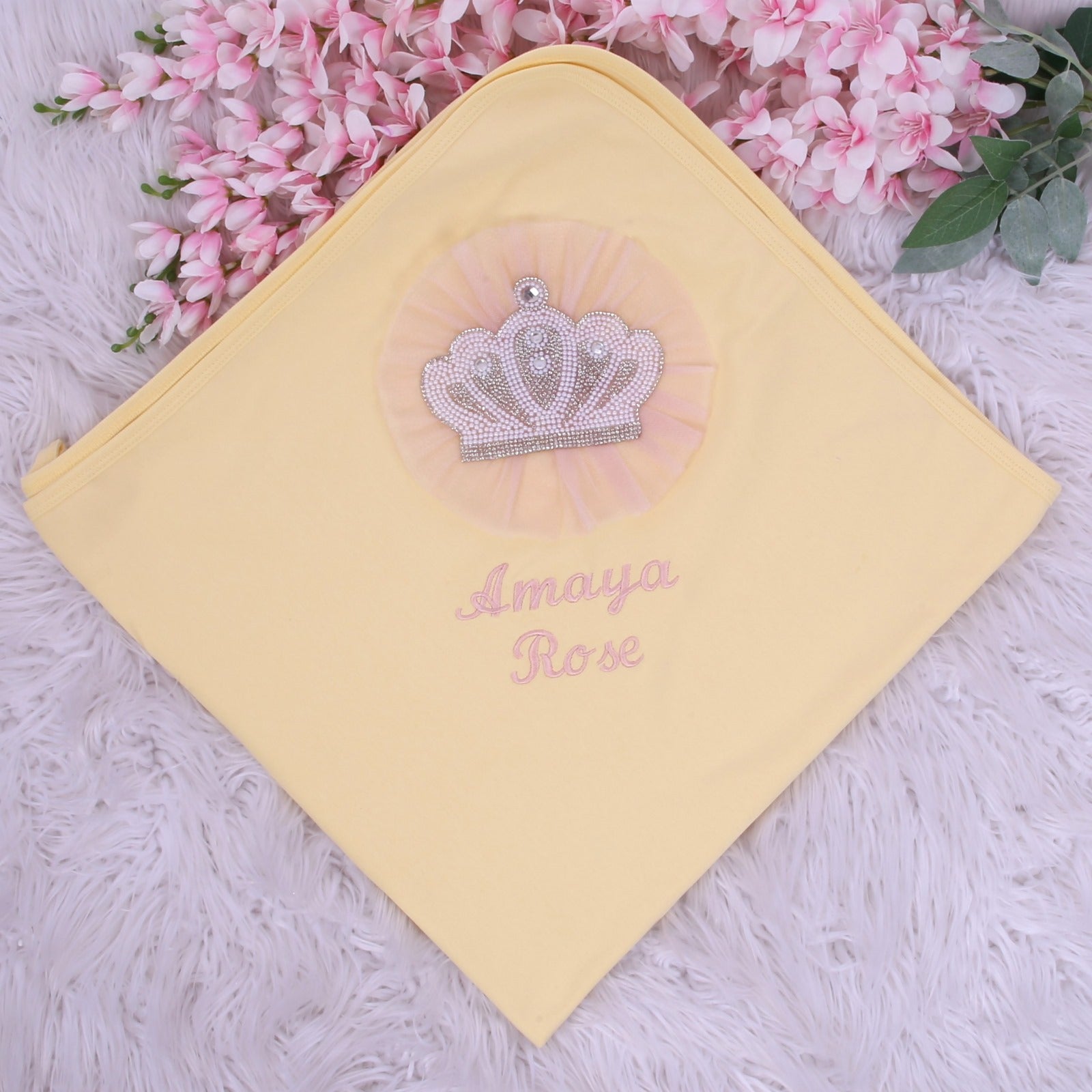 Princess Yellow Jewel Blanket